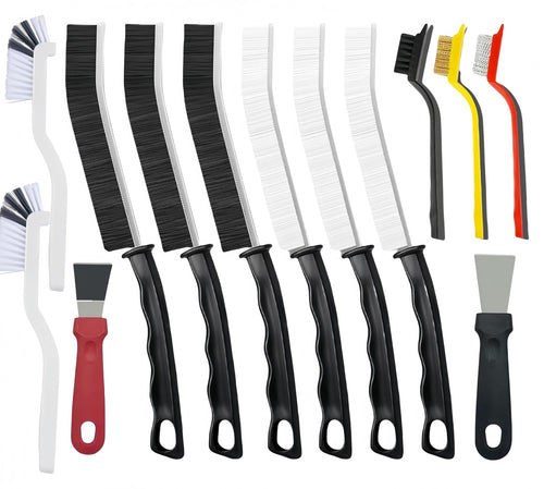 13-Piece Crevice Cleaning Brush Set